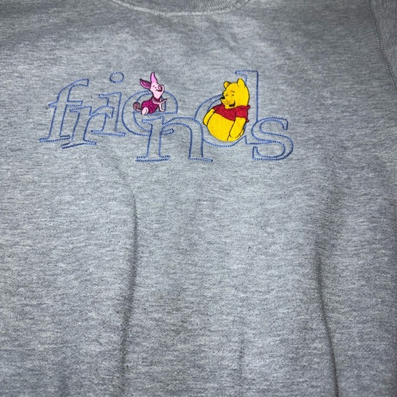 Disney Gray Sweatshirt with Winnie the Pooh and Piglet - Picture 2 of 5